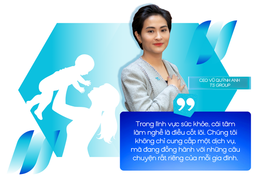 Vũ Quỳnh Anh - CEO TS Group: Chỉ số quan trọng nhất là chỉ số hạnh phúc của khách hàng