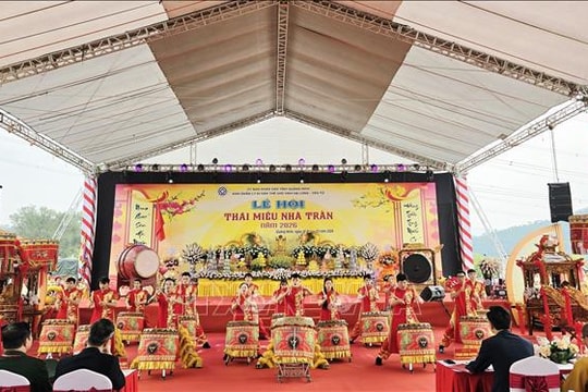 Khai hội Thái Miếu nhà Trần: Điểm hội tụ tâm linh của di sản thế giới