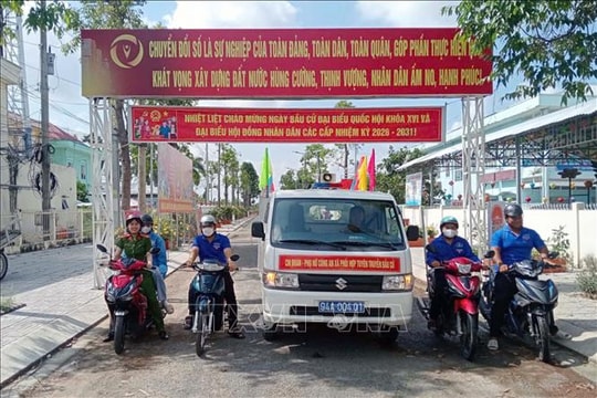 Bảo đảm an ninh, hướng tới kỳ bầu cử thành công