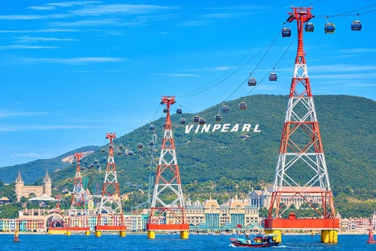 Cáp treo Vinpearl Nha Trang vào top đẹp nhất châu Á