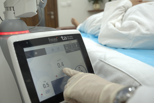 Giãn mao mạch khiến mũi ửng đỏ