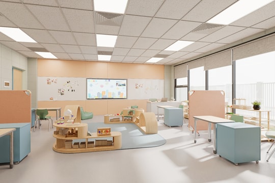 Vingroup hé lộ không gian trường dành cho trẻ tự kỷ