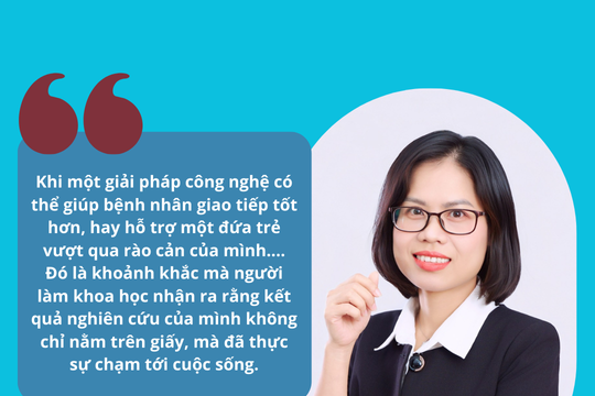 TS Ngô Thị Duyên: Nữ nhà khoa học theo đuổi ‘công nghệ vị nhân sinh’