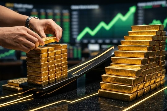 Giá vàng tăng lên 185 triệu đồng/lượng sau phiên mở cửa sáng 7/3