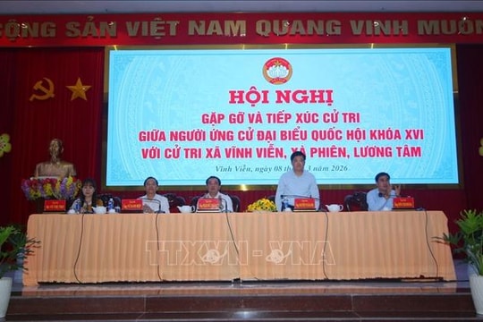 Cử tri sẽ lựa chọn những người thực sự tiêu biểu, đủ đức, đủ tài, có tâm, có tầm