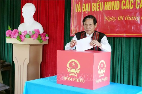 Xử lý tình huống phát sinh sau khi phân chia khu vực bỏ phiếu