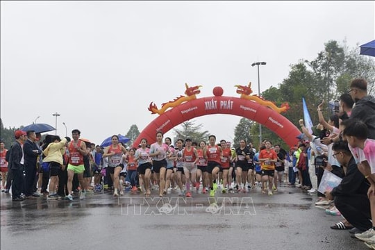 Trên 8.000 người tham gia Ngày chạy Olympic vì sức khỏe toàn dân 2026