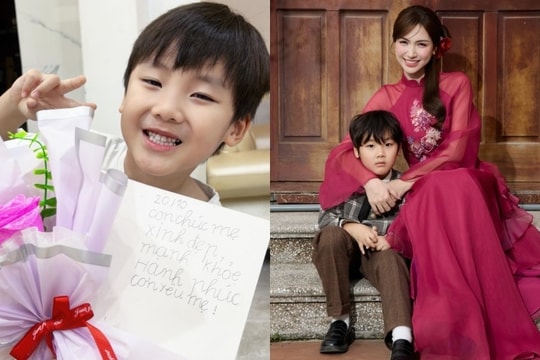 Bé Bo - con trai 6 tuổi hút fan của Hòa Minzy