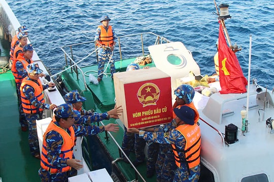 Đặc khu Trường Sa, Thổ Châu, xã biên giới bầu cử sớm