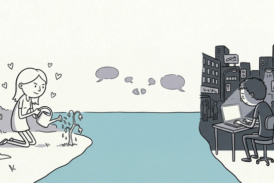 Bạn trai vẫn nói yêu nhưng tâm không đặt ở nơi tôi