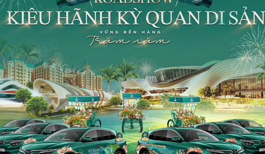 SSM Group khởi động chặng đua mới tại dự án Vinhomes Green Paradise Cần Giờ cùng roadshow “Kiêu hãnh kỳ quan di sản”