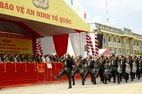 Huấn luyện tân binh cảnh sát đảm bảo yêu cầu, nhiệm vụ