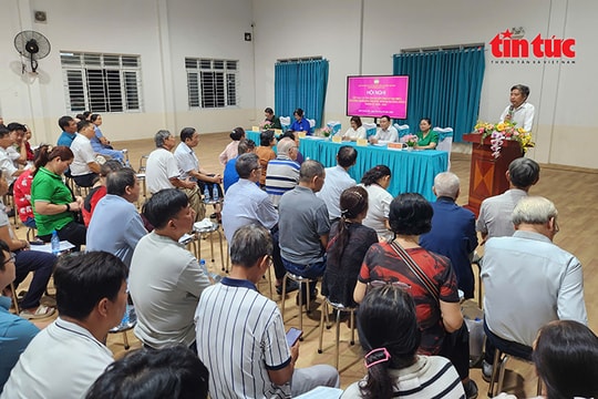 TP Hồ Chí Minh: Cử tri phường Bình Hưng Hòa kỳ vọng đại biểu HĐND gần dân, vì dân