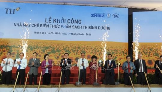 Tập đoàn TH khởi công nhà máy chế biến thực phẩm sạch hơn 6.000 tỷ đồng