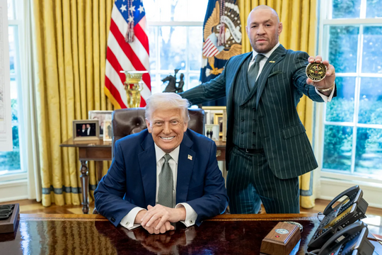 McGregor vắng mặt tại sự kiện UFC ở Nhà Trắng