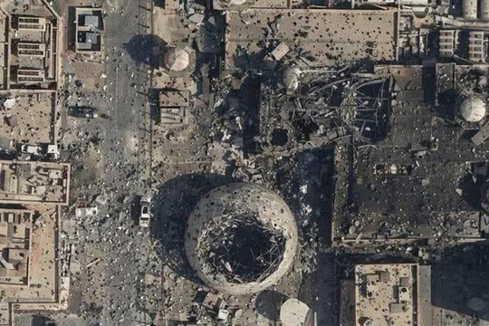 Loạt ảnh vệ tinh giả lan truyền giữa xung đột Trung Đông