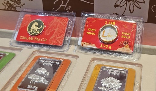 Sáng 9-3, giá vàng miếng SJC, vàng nhẫn rớt 2,5 triệu đồng/lượng