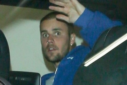 Justin Bieber nổi giận
