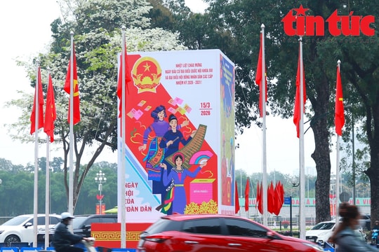 Thủ đô rộn ràng không khí đón ngày bầu cử