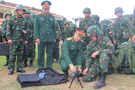 Quân đội, công an tăng cường bảo đảm an ninh trước ngày bầu cử
