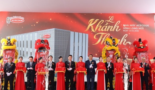 Acecook Việt Nam khánh thành nhà máy 200 triệu USD tại Vĩnh Long