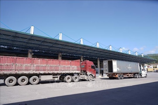 Khối lượng hàng xuất nhập khẩu qua cửa khẩu Quảng Trị giảm gần 12%