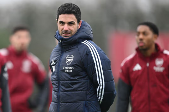 Arteta: 'Arsenal thuộc nhóm hàng đầu châu Âu'