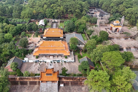 Lăng vua Tự Đức sau gần hai năm trùng tu