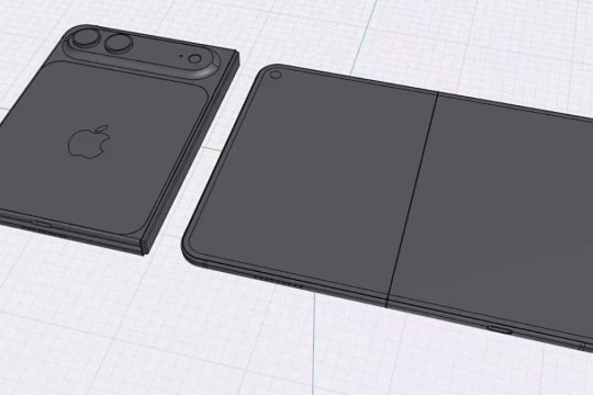 Thiết kế dự kiến của iPhone màn hình gập