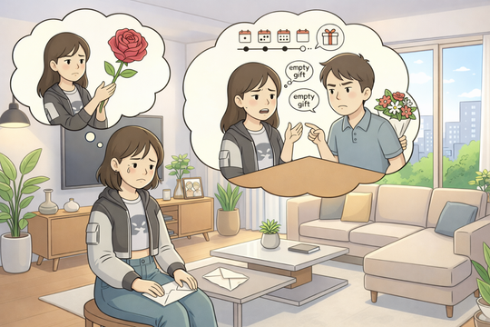 Tôi đã chia tay bạn trai chưa từng tặng món quà nào suốt hai năm yêu