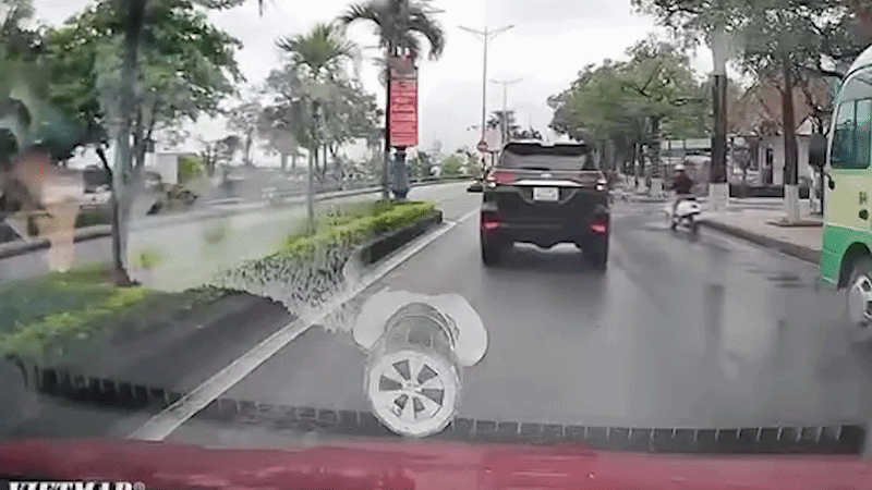 Tài xế bị phạt vì dừng xe giữa đường