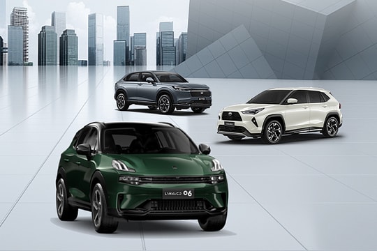 Lynk & Co 06 so kè trang bị Honda HR-V, Toyota Yaris Cross bản cao nhất