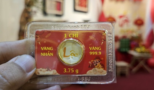 Sáng 11-3, giá vàng miếng SJC, vàng nhẫn tăng lên cao nhất trong 1 tuần qua