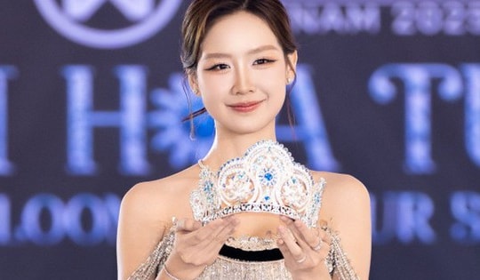 Vương miện cho tân Hoa hậu Miss World Vietnam 2025 có gì đặc biệt?