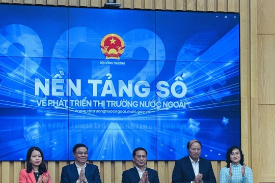 Khai trương nền tảng số về phát triển thị trường nước ngoài