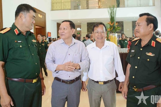 Quân khu 7 gặp mặt tri ân cán bộ cao cấp Quân đội nghỉ hưu