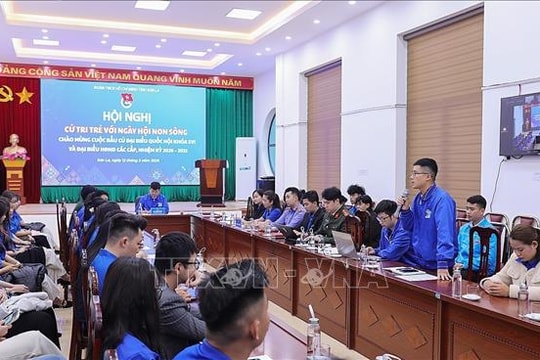 Tuổi trẻ phát huy vai trò xung kích trong công tác bầu cử