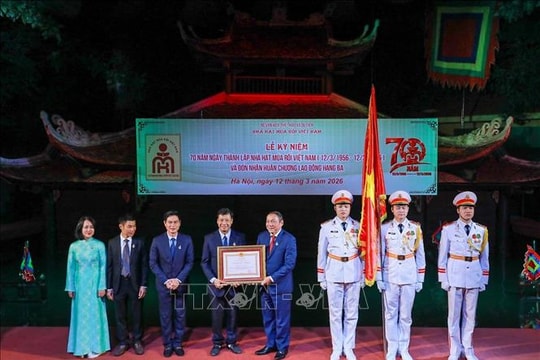 Nhà hát Múa rối Việt Nam kỷ niệm 70 năm xây dựng, đổi mới và phát triển