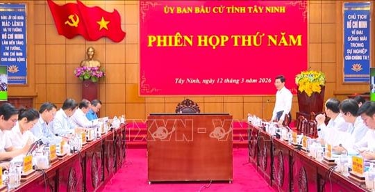 Tây Ninh hoàn tất các khâu chuẩn bị tại khu vực bỏ phiếu
