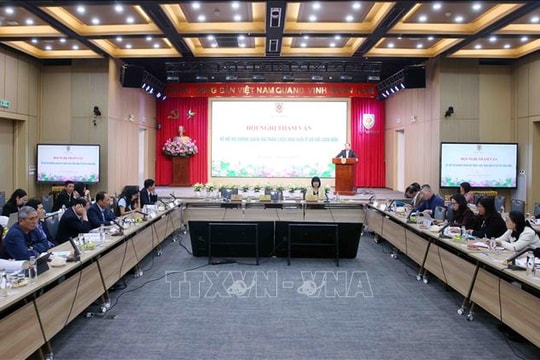 Tham vấn về hồ sơ chính sách dự thảo Luật Hòa giải ở cơ sở (sửa đổi)