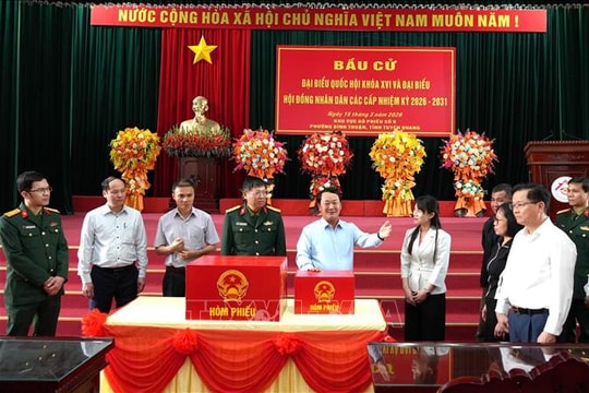 Rà soát kỹ từng khâu, bảo đảm cuộc bầu cử diễn ra dân chủ, đúng pháp luật