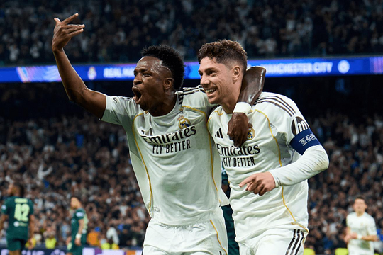 Real đè bẹp Man City ở Champions League