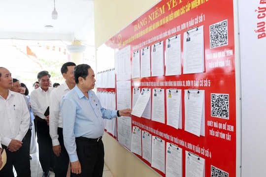 Lần đầu ứng dụng dữ liệu dân cư, VNeID trong nhiều khâu bầu cử