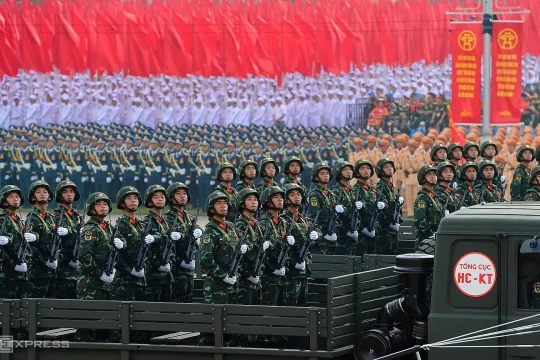 Bảng lương quân đội dự kiến từ 1/7