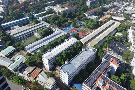 Bên trong khuôn viên hơn 14 ha của Đại học Bách khoa TP HCM