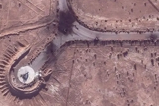 Ảnh vệ tinh loạt tiêm kích Mỹ bán cho Iran bị Israel phá hủy