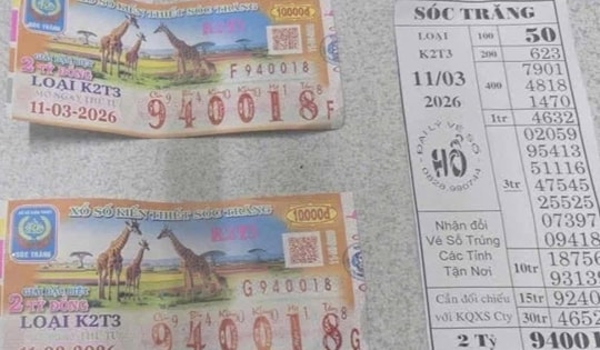 Giải độc đắc xổ số miền Nam tiếp tục lập “kỷ lục” tại 1 đại lý