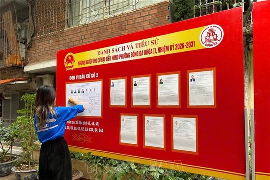 Bầu cử Quốc hội và HĐND: Người trẻ với trách nhiệm thực hiện quyền công dân