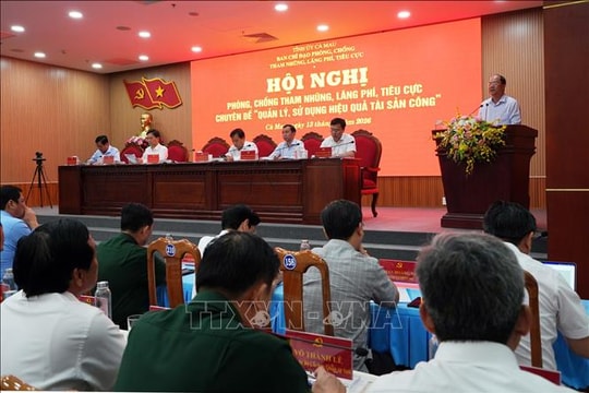 Chủ động phát hiện lãng phí từ sớm, sử dụng có hiệu quả tài sản công