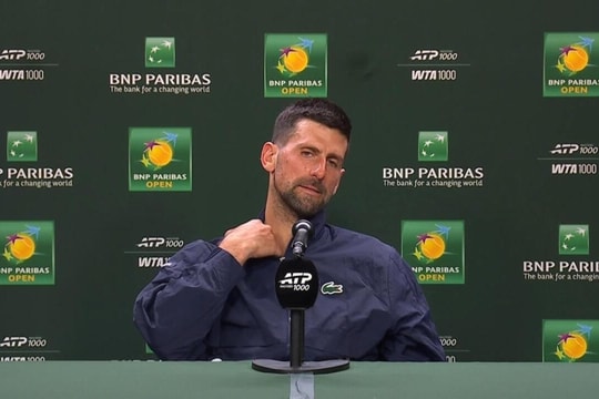 Djokovic không phục khi bị loại khỏi Indian Wells Masters